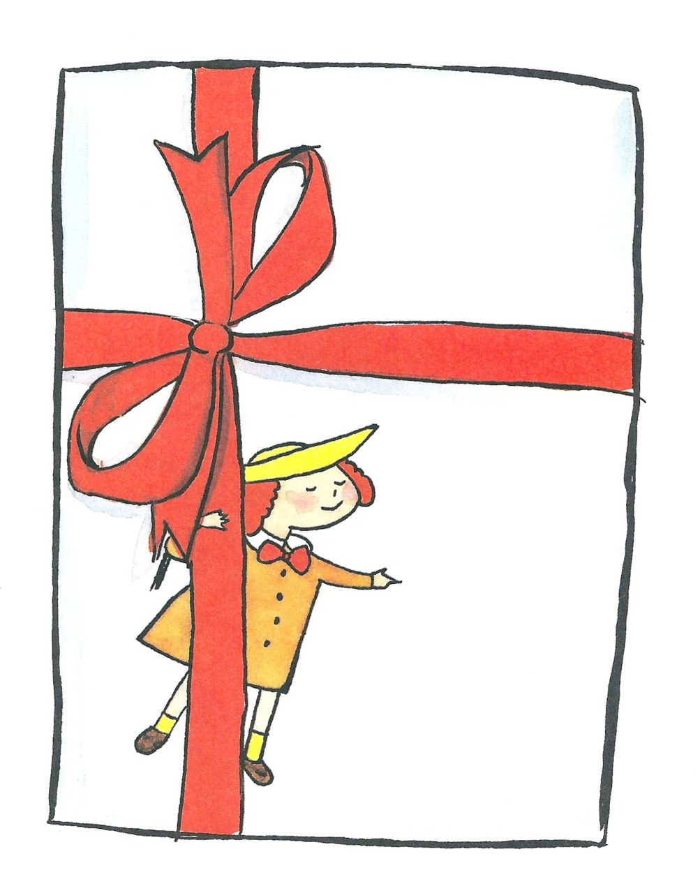 ablogwithaview:  Madeline’s Christmas, Ludwig Bemelmans  