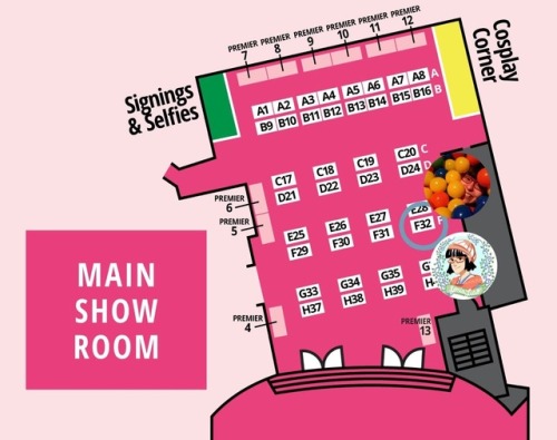 jukebox-head: claredezdraws: Me and @sonialiao are gone be at Flamecon 2018 this weekend at table F3