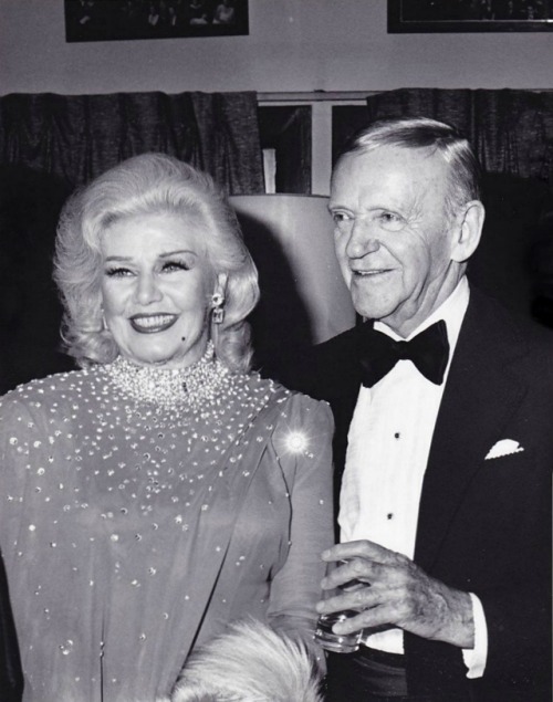 freddie-my-love: Fred Astaire and Ginger Rogers, photographed by Frank Edwards, New York City, 1974