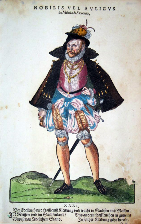 German Costumes by Hans Weigl, 1577;Nuremberg and Deutschland;                    Pfalz and SaxonyMe