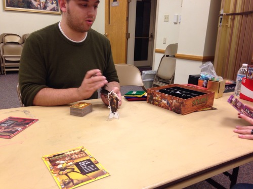 I got to play tabletop games with @awkwardpotatotales tonight!! He&rsquo;s an awesome guy and it