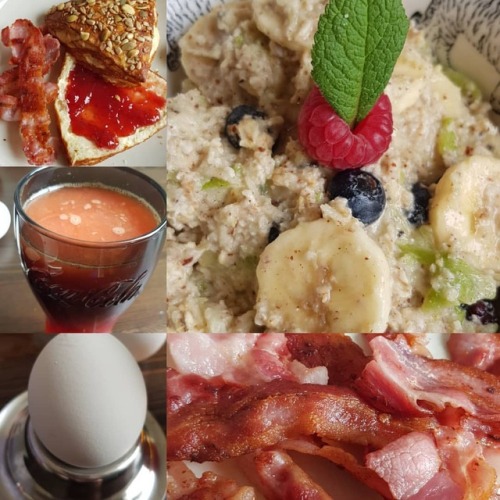 Good Morning - Frhstck #speck #frchte #smoothie #0711 #stuttgart #frhstck #birchermsli #minze (hier: