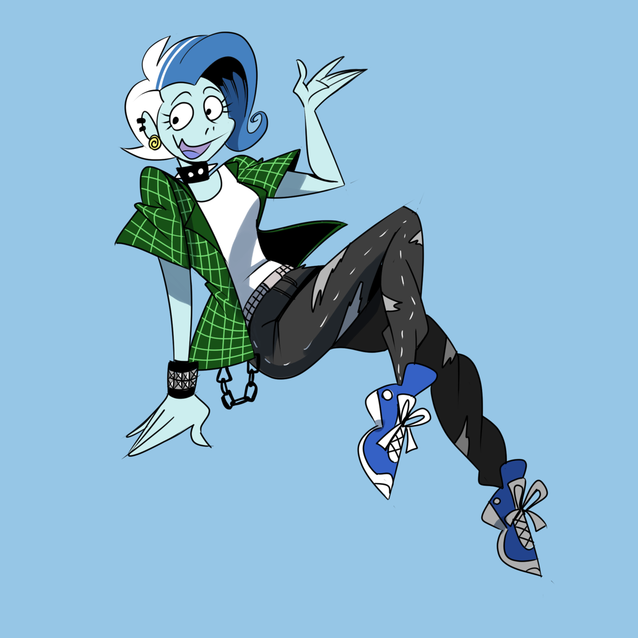 alvh-omega: Probably one of my last contributions to Spooktober. The Ghoul School