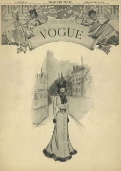 vuittonable:  vogue covers from the beginning of each decade: 1900 to 2010 