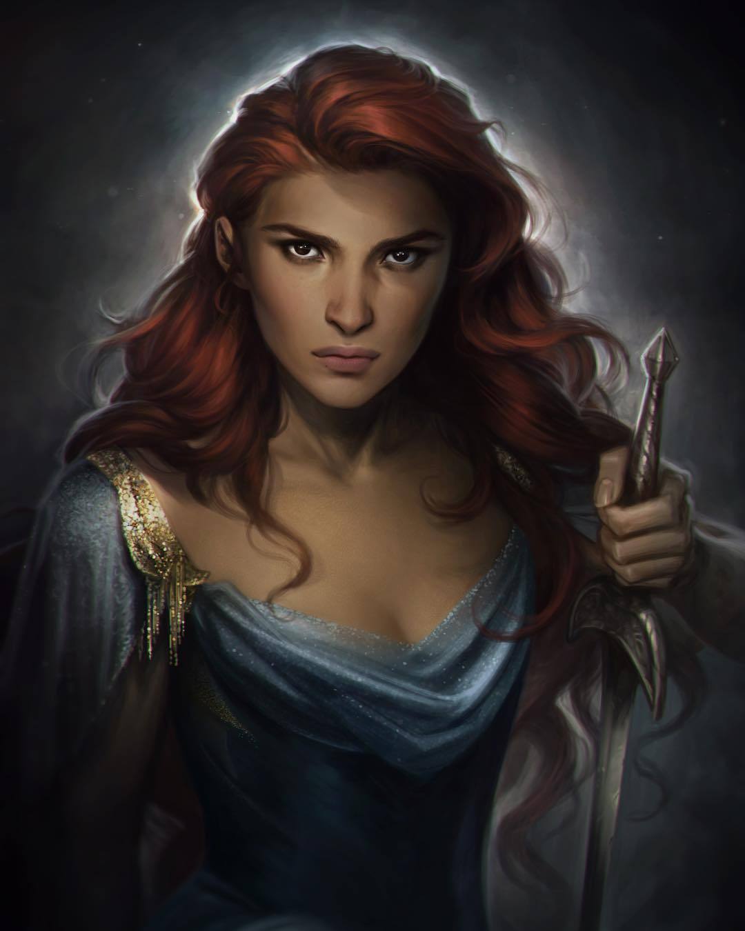 Cassandra Clare — The beautiful Cordelia Carstairs in Chain of Gold,...