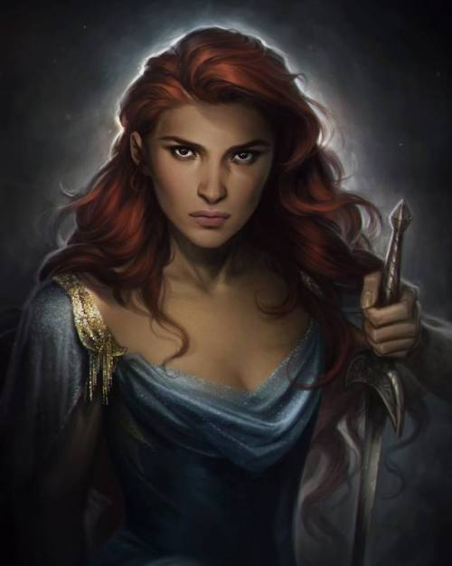 cassandraclare:The beautiful Cordelia Carstairs in Chain of Gold, by Charlie Bowater. We’ll have TLH