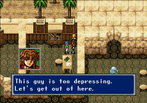 laser-z-beam:  Started playing Phantasy Star IV yesterday. I ended up putting in several hours, but 