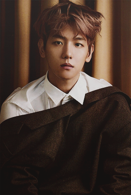 obaekhyun:  baekhyun for singles magazine   