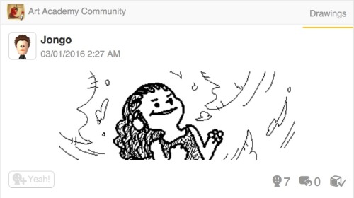 haven’t really posted any of my miiverse drawings in almost a year. Here you go.