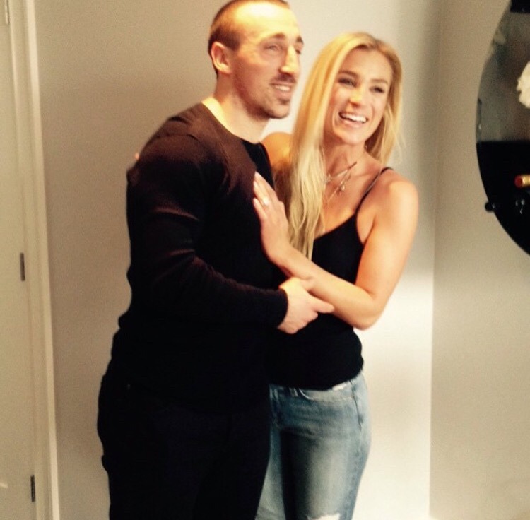 Atlantic Division forward Brad Marchand's wife, Katrina Sloane and