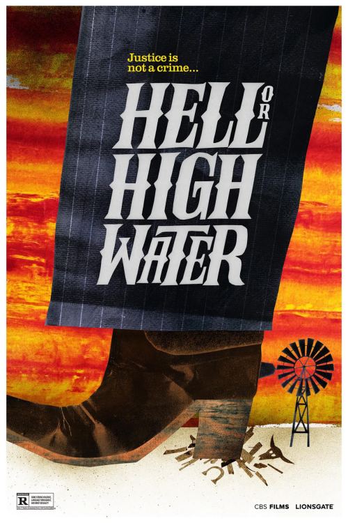  by Alan Hynes(via Hell or High Water Mondo Poster Revealed)