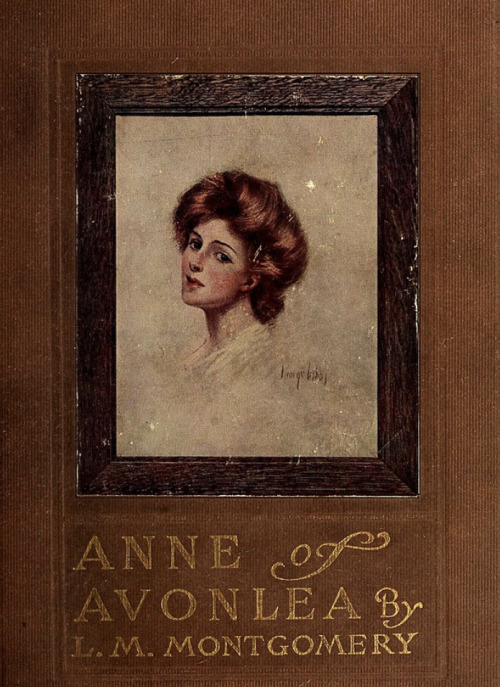 Edwardian First Edition Covers Of Lucy Maud Montgomery Books.