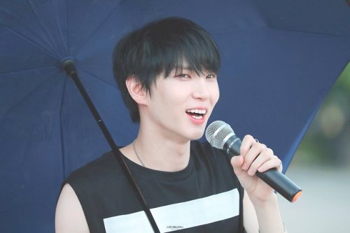 officialrovix:180815 Leo @ Show Champion Mini Fanmeeting | © Leebbukku