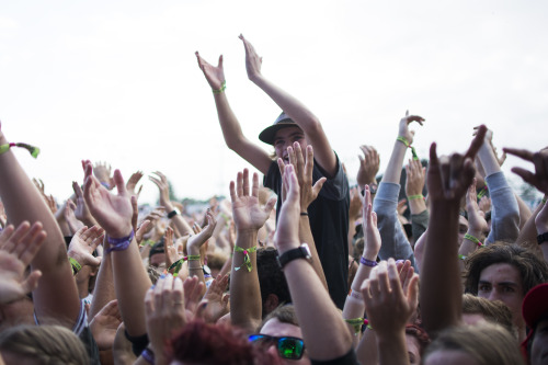 Crowd shots @ Groovin the Moo Maitland 2016. 