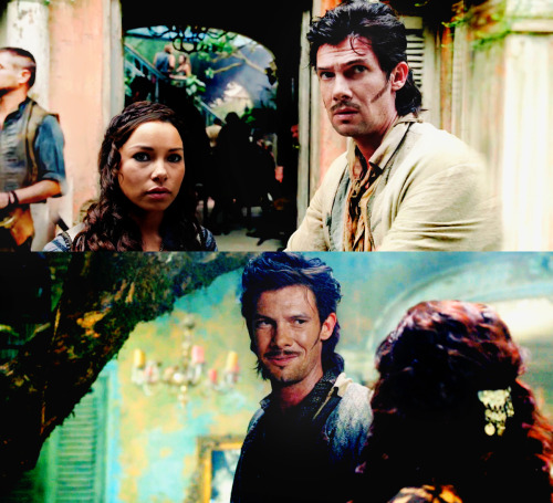 ellelans-graphics: Black Sails Rare Pairs Appreciation Week - Frenemies Max and Jack.