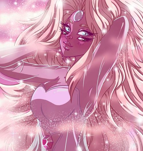 rogueguardian: FINISHED RAINBOW QUARTZ!!! This came out pretty well. I wanted to do the transformati