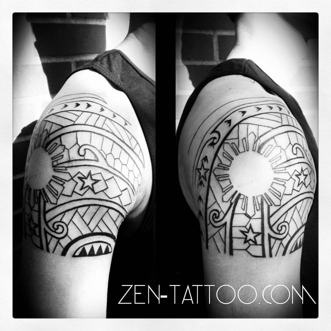 Sleeve tattoo idea Filipinotattoos  Tribal sleeve tattoos Maori tattoo  designs Polynesian tattoo designs