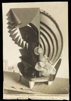 europeansculpture:  Růžena Zátková - Beran (The  Sensibility, Noises and Rhythmical Energies of a Pile Driver), 1916 Research Library, Getty Research Institute, Los Angeles 