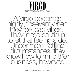 zodiaccity:  Zodiac Virgo Facts. For more