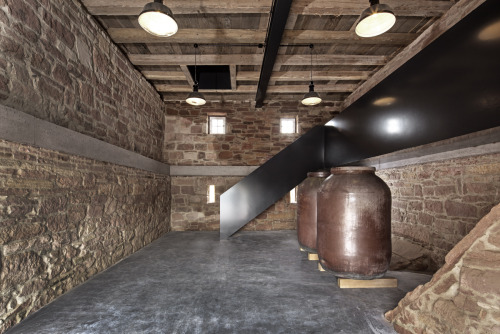 {Philipp Mainzer renovated this distillery complex in Germany’s Black Forest. The centrepiece is the