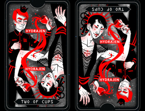 hydrajen:Speaking of the kylux tarot project of old, here’s the card  I had created for that. You ca