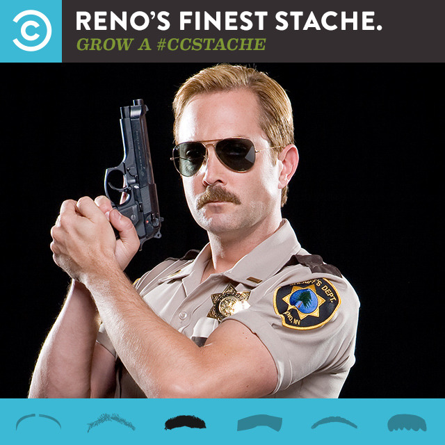 Comedy Central Grow a Lt Dangle mustache  post a photo 