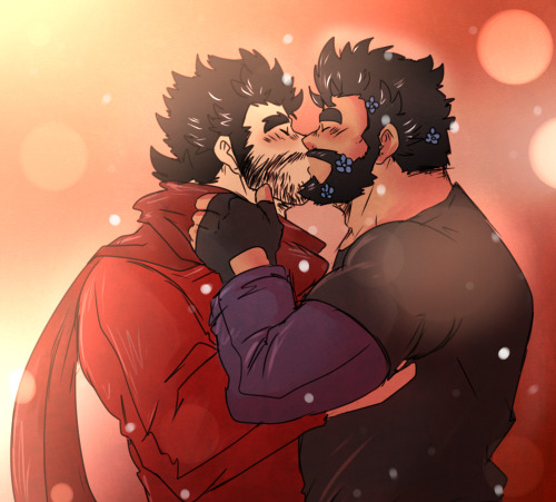 thewildwolfy:  Oh my OC Phoenix has a boyfriend now haha. His name’s Igor and he belongs to @softbeefs. Best image I did all last year.