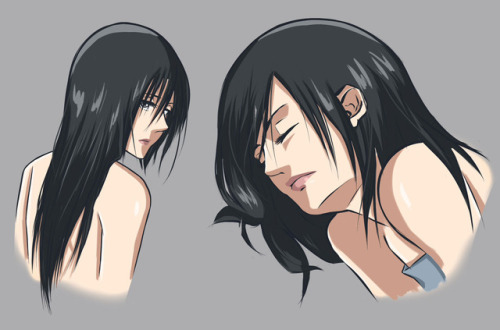 kenken-chan: Some long-haired, older Mikasas for all your long-haired, older Mikasa needs.