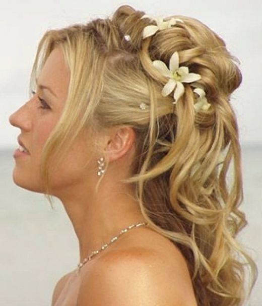 Curly prom hairstyles for long hair