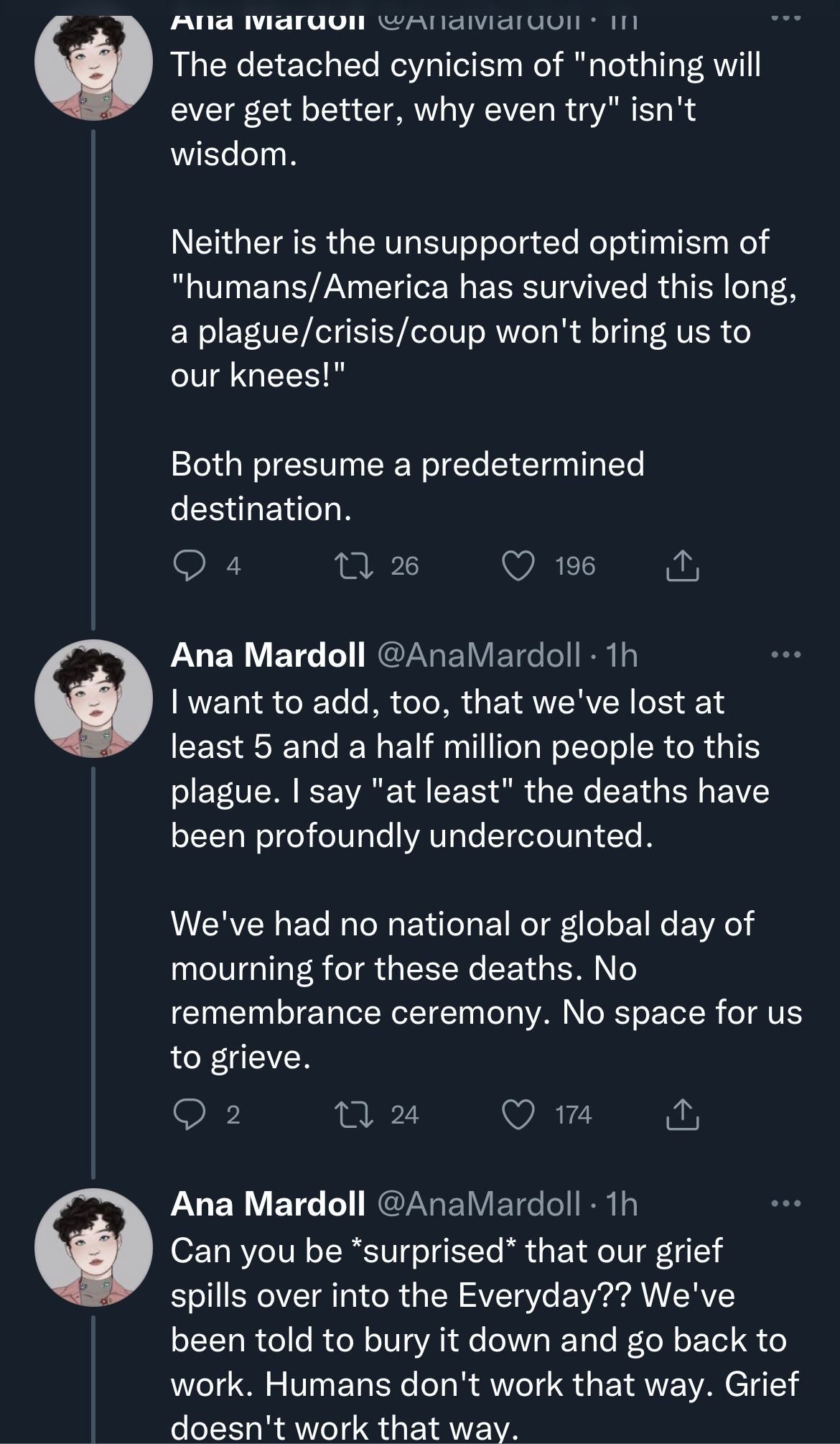 whatbigotspost:Sorry not sorry for the long post. This thread just spoke to my soul today on Twitter. Definitely needed to feel less alone in this stuff as I continue to pretend I’m holding it all together. 