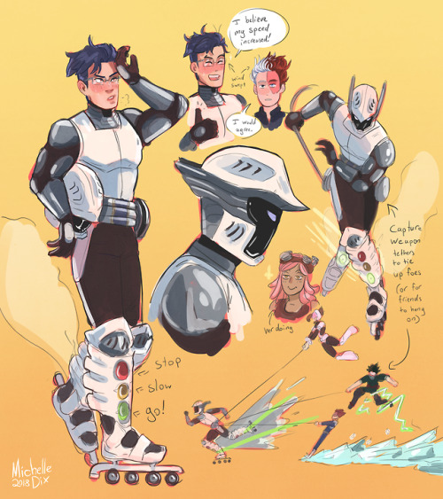 michelledixart:iida should have rollerblades