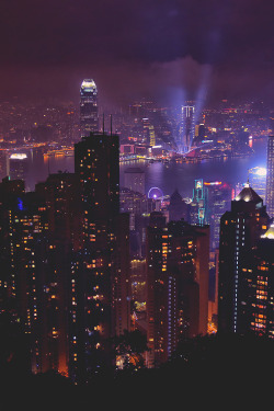 motivationsforlife:  Hong Kong Night View by Raul Hudson \\ MFL 