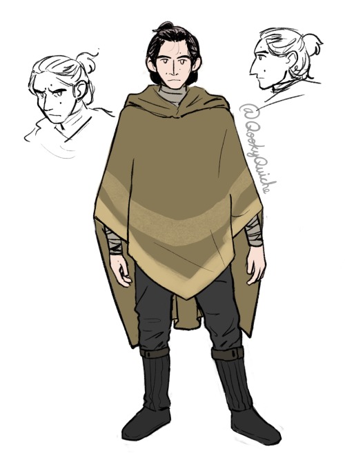 [SW: The Path Forward /#SWDivergeAU]Worked on some Jakku!Ben designs some time ago. The wraps aren&a