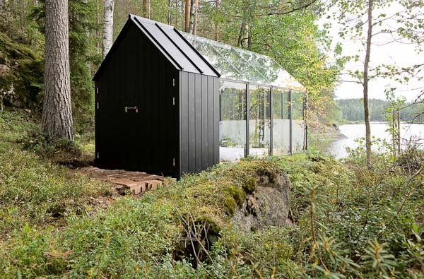 danisplayground:  52hearts:  Garden Shed turned Glass Bedroom (Finland) (via Curious