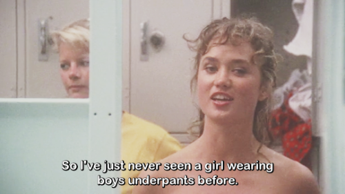 vintagesalt:  Some Kind of Wonderful (dir. Howard Deutch, 1987)
