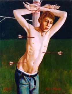 21primitive:  Will McBride: “Saint Sebastian”