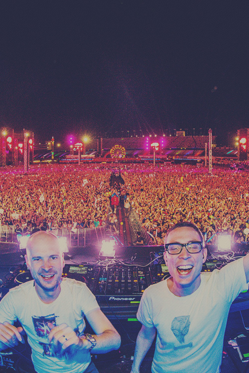 shufflegirldicey:  trance-angel:  rave-republic:  Above & Beyond @ EDC 2013 (Day 3) | Rukes   Perf.  They were so nice and sweet to me! We all cried together backstage from happiness!:’D