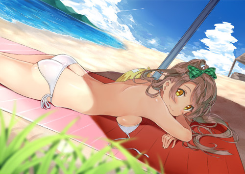 tactical-salad:  水着 | 紫桐（シート）@仕事募集中 [pixiv]