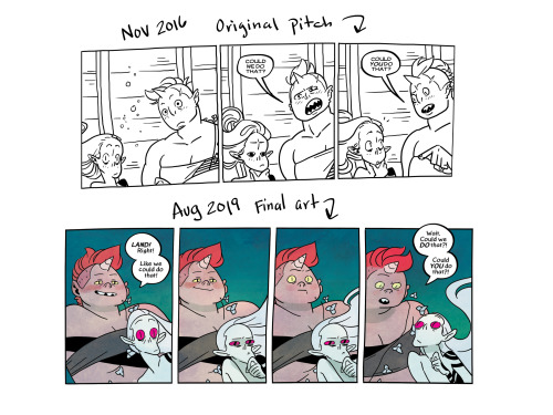 I started working on my pitch for my new OGN Thirsty Mermaids in 2015/2016 and wanted to share some 