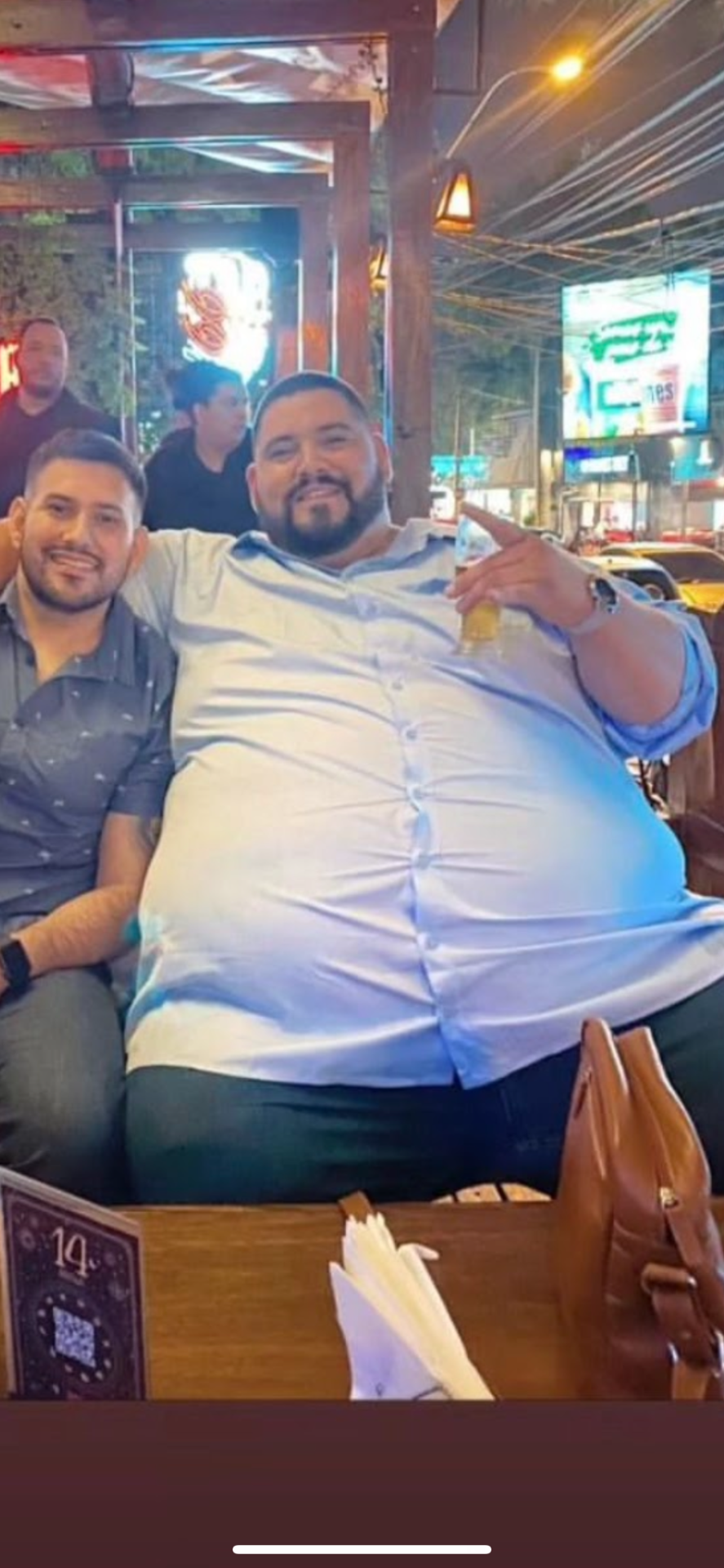 He Stopped Being A Thin Man To Be An Extreme Obese Man In A Few Years 2017-2023 150 Lbs- 500 Pounds