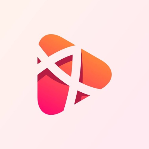 Letter A Logo with Play Icon dribbble.com/tahmid-ahmed #logodesign #logonew #logos #designinspiratio