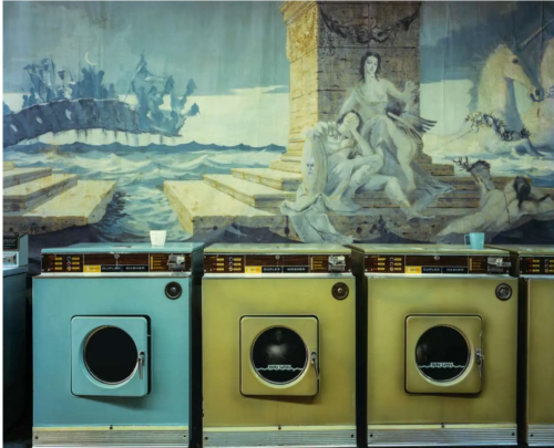 thephotoregistry:  Laundromat, 1977Langdon