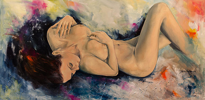 artbeautypaintings:  Dawn - Dorina Costras