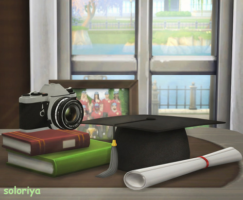 soloriya - ***Graduation mini set*** Sims 4Includes 4 items - ...