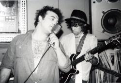 losetheboyfriend:  John Belushi &amp; Keith Richards 