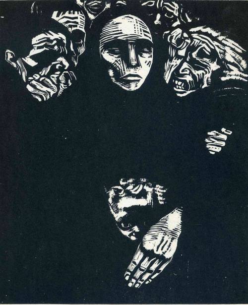 kathe-kollwitz:The People, 1922, Käthe Kollwitz