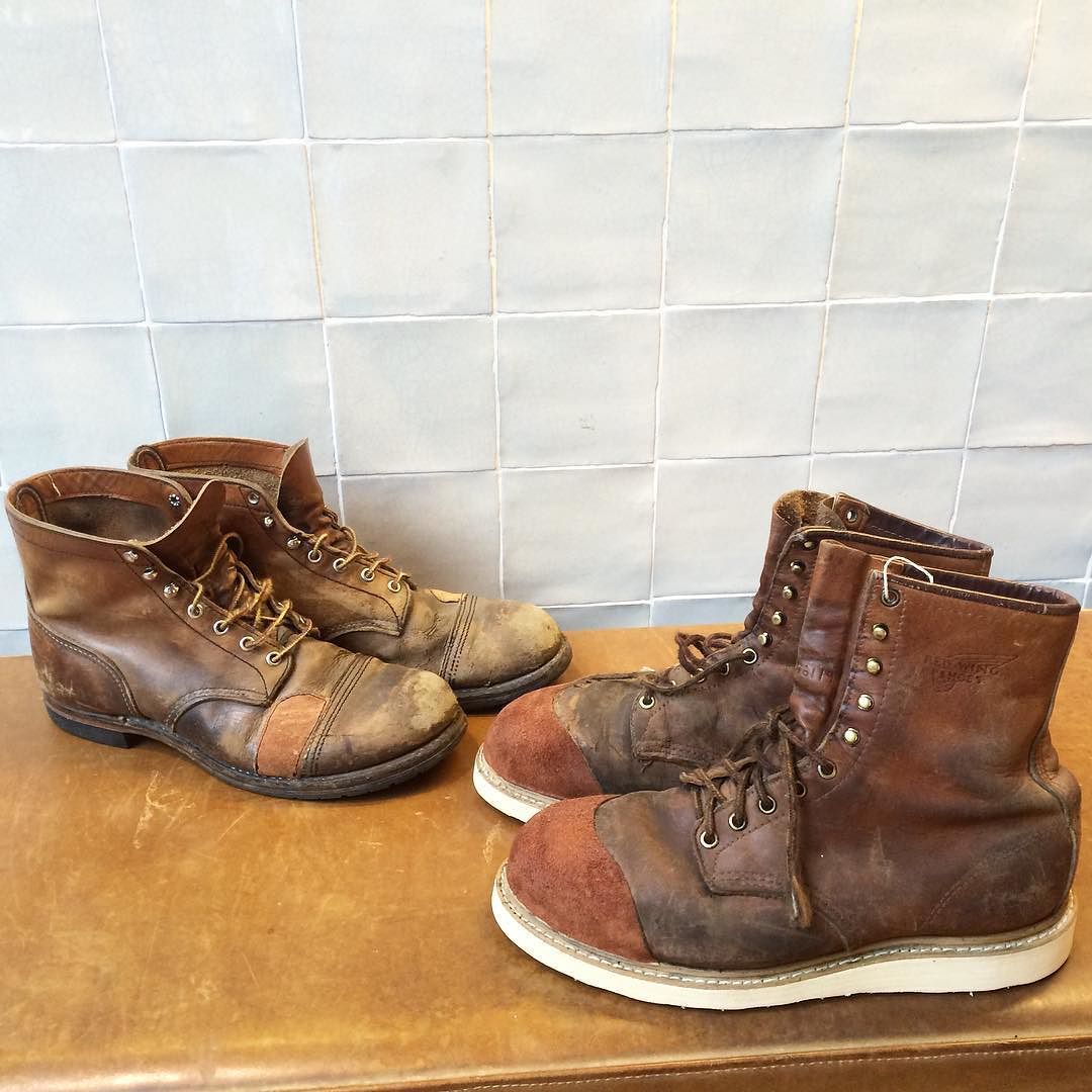 used red wing boots