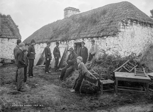 Porn Pics Irish Land WarThe eviction of Thomas Considine