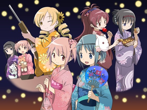hourai:  Official art from Puella Magi Madoka Magica Online 