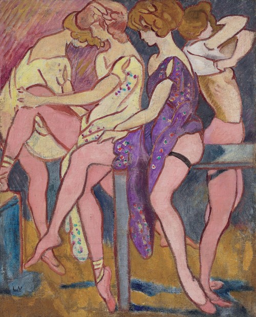 alpha-venus:  🅰 Louis Valtat (1869-1952), Danseuses, 1919. 
